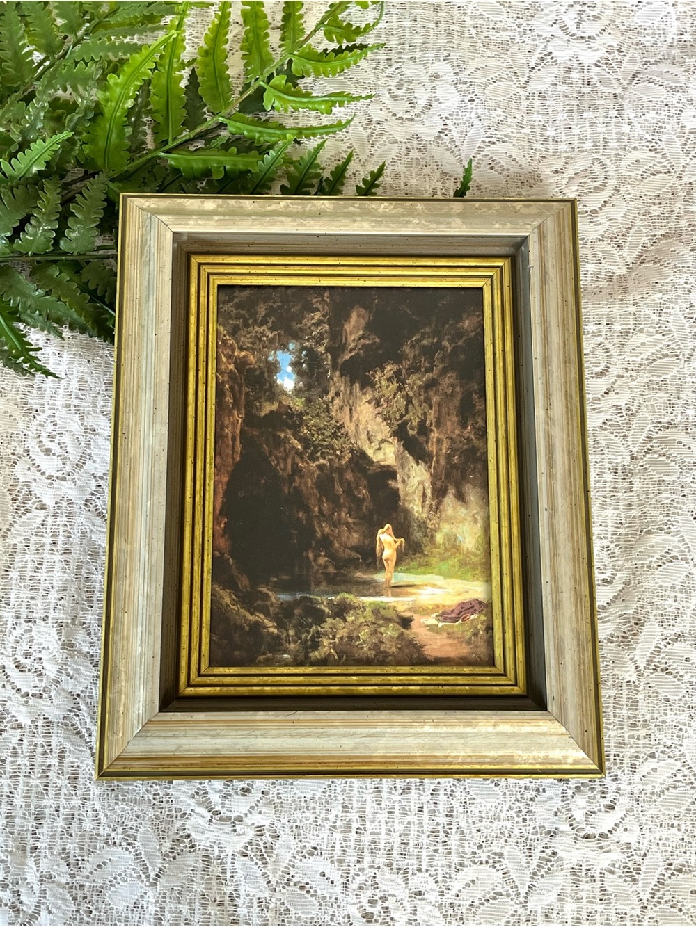 Vintage Framed Ethereal Women Decor 5x7